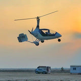 Take off on a thrilling one-person gyrocopter ride for panoramic views of Qatar — the perfect high-adrenaline experience for explorers and adventure lovers.