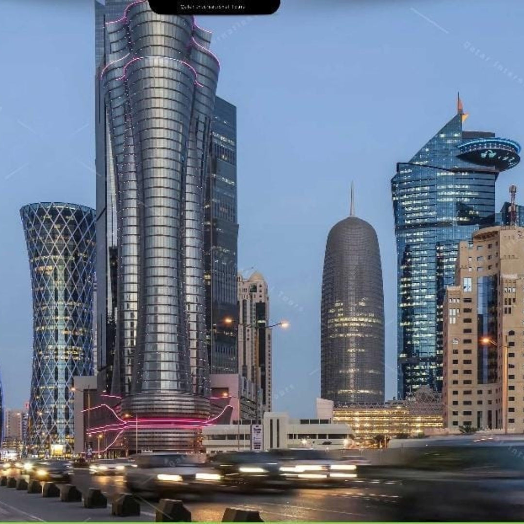 View of Souq Waqif and surrounding architecture, featured in the Private City Tour of Doha experience.